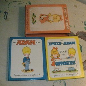 Collectible Vintage 1979 Emily And Adam Books Boxed Set By Joan Walsh Anglund